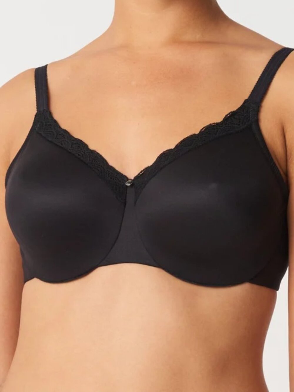 Chantelle C Comfort Full Coverage Molded Bra Underwire 40G Black C13G10 NWT